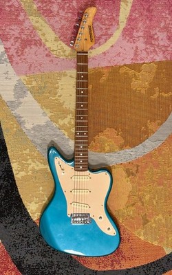fernandes JG Series Electric Guitar - Blue - Made in Taiwan