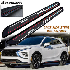 Mitsubishi Side Steps 2PCS Fixed Side Steps Fit for Mitsubishi Eclipse Cross 2018-2024 Running Boards