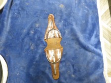 vintage peal and co spurs in leather case