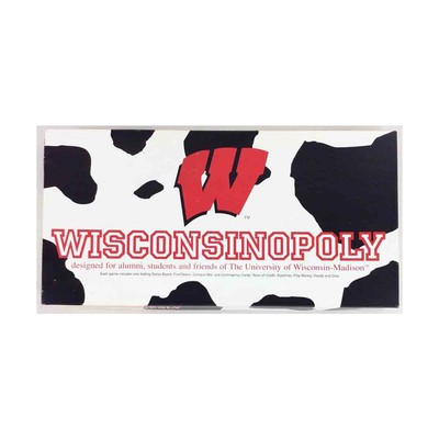 Late for the Sky Monopoly Wisconsinopoly (1st Ed) Box VG+/NM
