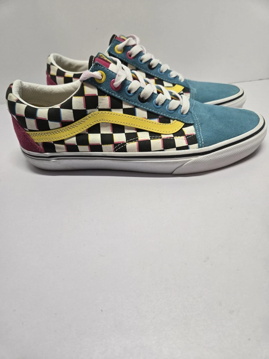 Vans Old Skool Blur Check for sale | eBay