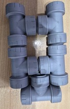 Polyplumb push fit 22mm Equal Tee X 5
