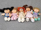 Cabbage Patch Kids Dolls Mixed Sizes/Outfits Plush Soft Body Vintage Lot of 5