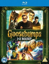 Goosebumps 1&2 (Blu-ray) Jack Black Dylan Minnette Jillian Bell (UK IMPORT)