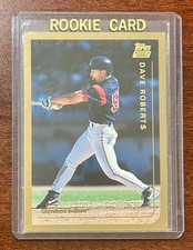 1999 Topps Traded Dave Roberts RC #T32 Rookie Card Dodgers. rookie card picture