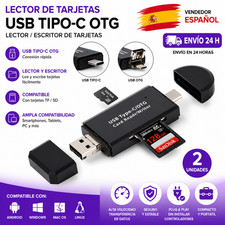 Lector de Tarjetas USB 3.0 Tipo C OTG Mic…