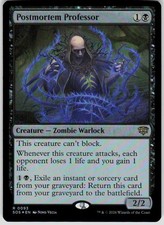 Postmortem Professor Foil 93 Secrets of Strixhaven Magic the Gathering