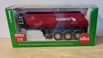 Schmitz Cargobull - SIKU - Halfpipe - Sattelkippe - 1:32 - Rot - Neuwertig
