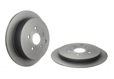 Brembo 08.d281.11 Prime Uv Coated Solid Brake Rotors - Rear Pair Brembo 08.d281.11 Prime Uv Coated Solid Brake Rotors - Rear Pair
