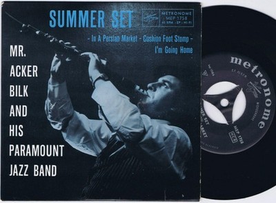 Mr. Acker Bilk's Paramount Jazz Band* - Summer Set 7'' EP Mono Schallplatte 64093