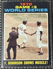 1971 Topps - 1970 World Series Frank Robinson #329