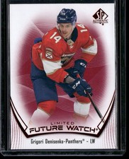 2021-22 SP Authentic #102 Grigori Denisenko Limited Red