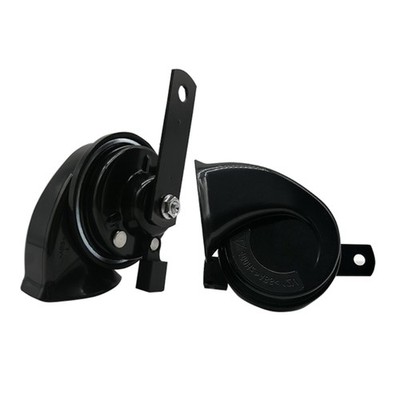 2Pcs Train Horn Super Loud Electric Snail Air Horn For Motorcycles Car Truck