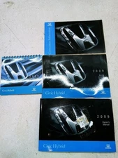 2009 HONDA CIVIC HYBRID OWNERS MANUAL OEM USED TESTED 