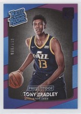 2017 Donruss Rated Rookies Press Proof Purple /199 Tony Bradley Rookie RC 07d9
