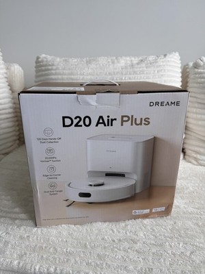 Dreame D20 Air Plus Robot Vacuum and Mop 20,000Pa Powerful Suction NEW Open Box