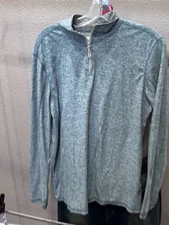 Tall Woods Bluish Pattern Shirt Medium M Slim Base layer 