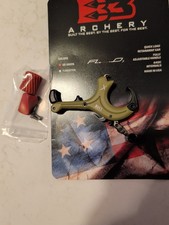 B3 ARCHERY Flo X OD Green Aluminum Thumb Rele...