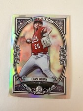 2026 Bowman Chrome CHASE BURNS Bowman Sterling Rookie Refractor! - Reds