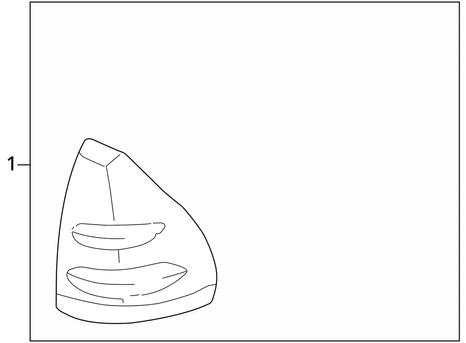 ADEQUADO PARA 2001-2005 LÂMPADA PONTIAC AZTEK ASM TAIL 10325501 - NOVO FABRICANTE DE EQUIPAMENTO ORIGINAL - Imagem 4 de 4