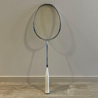 Muscle Power 30 Badminton Racket White/Blue Beginner Used No Cracks