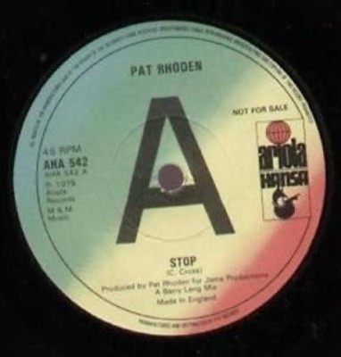Pat Rhoden - Stop (7'', Promo, RE) (Near Mint (NM or M-)) - 2791584967