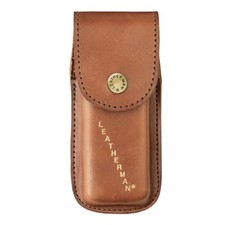 LEATHERMAN Heritage Leather Snap Sheath Multi-Tools, Brown, Large