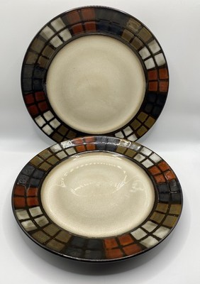 Pfaltzgraff CALICO Set of two Stoneware Salad Lunch Plates 8.75'' Replacement 