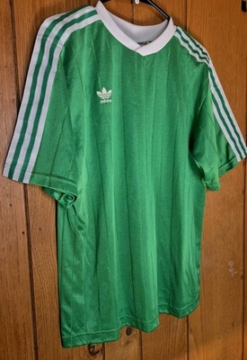 adidas vintage tee soccer game ヴィンテージ Adidas Vintage Jersey Football Soccer Shirt 90s Green Trikot Men