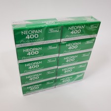 NOS Expired 2011 Fujifilm Neopan 400 Pro 120 B W Film Pack Brick Sealed 10 Rolls