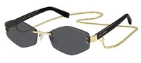 Marc Jacobs Sonnenbrillen Marc 496/S Air Rhl/Ir Gold Grau Damen