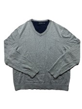 Nautica Long Sleeve Pullover V-Neck Sweater Men  s Size L