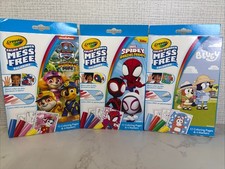 Crayola Color Wonder Mess Free Coloring Lot Bluey 36 Coloring Pages 12 Markers