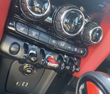 Fits MINI F56 Cooper Toggle Switch Cover / Cap Black PVC Cooper S JCW SD D GEN 3