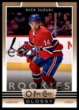 2019-20 OPC O-PEE-CHEE GLOSSY ROOKIES BRONZE NICK SUZUKI MONTREAL CANADIENS