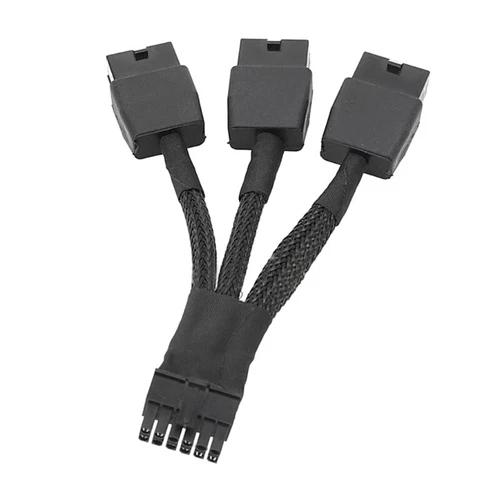 PCI-e 3x8Pin to 12pin Sleeved Cable Extension for Ampere 3060ti 3070