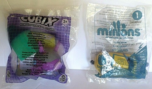 Lot Of 6 McDonalds Happy Meal Toys & Burger King Toy UNOPENED- SNOOPY, SpongeBob - Picture 3 of 12