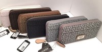 Guess Woman's Wallet Truthfulness Slg Coal-indigo-taupe-natural Logo Guess Woman's Wallet Truthfulness Slg Coal-indigo-taupe-natural Logo
