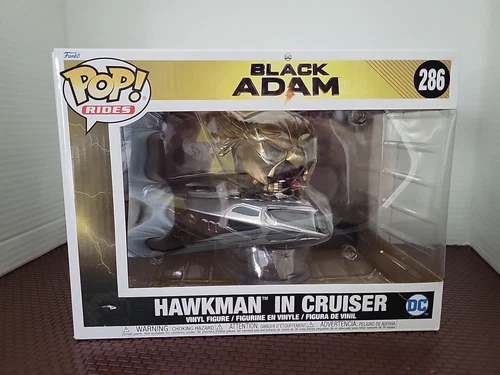 Funko Pop! Rides: DC Universe - Black Adam- Hawkman in Cruiser #286