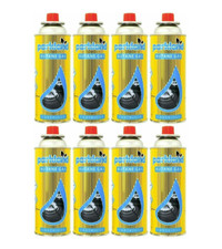 Butane Gas Bottles Canisters For Portable Stoves Cookers Heaters Blow Torch