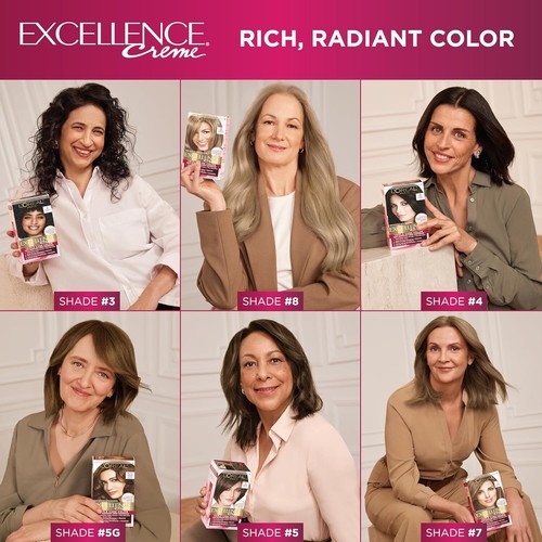 L'Oreal Paris Excellence Creme Permanent Hair Color (Pick Your Shade) - Picture 9 of 40