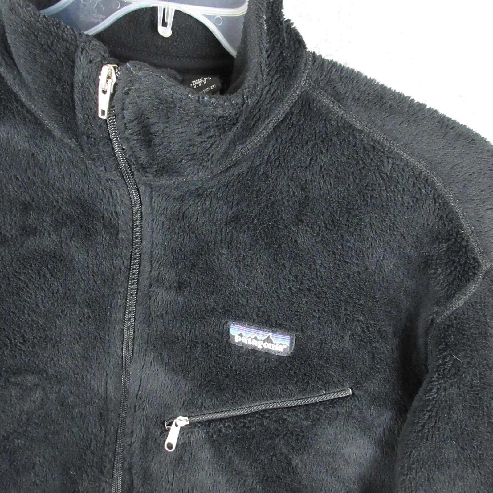 patagonia vintage regulator fleece polartec 1/4 zip jacket