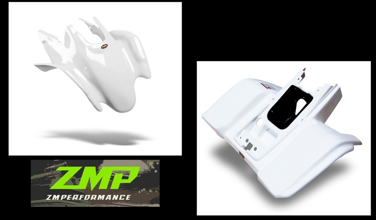 NEW YAMAHA BLASTER YFS200 88-06 WHITE RACE FRONT AND STANDARD REAR