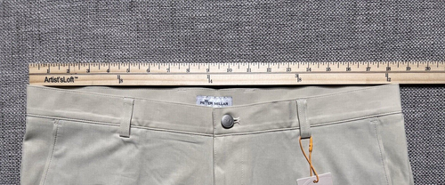PETER MILLAR MENS SHACKLEFORD PERFORMENACE HYBRID SHORTS SIZE 36 SAND $105 - Picture 8 of 9