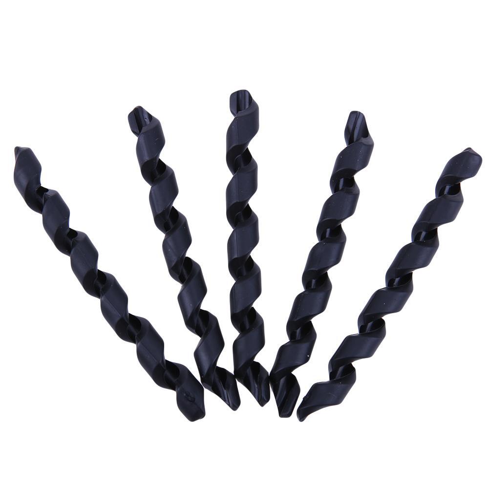 10Pcs Bicycle Brake Cable Protector Antifriction Bike Line Wrap(Black