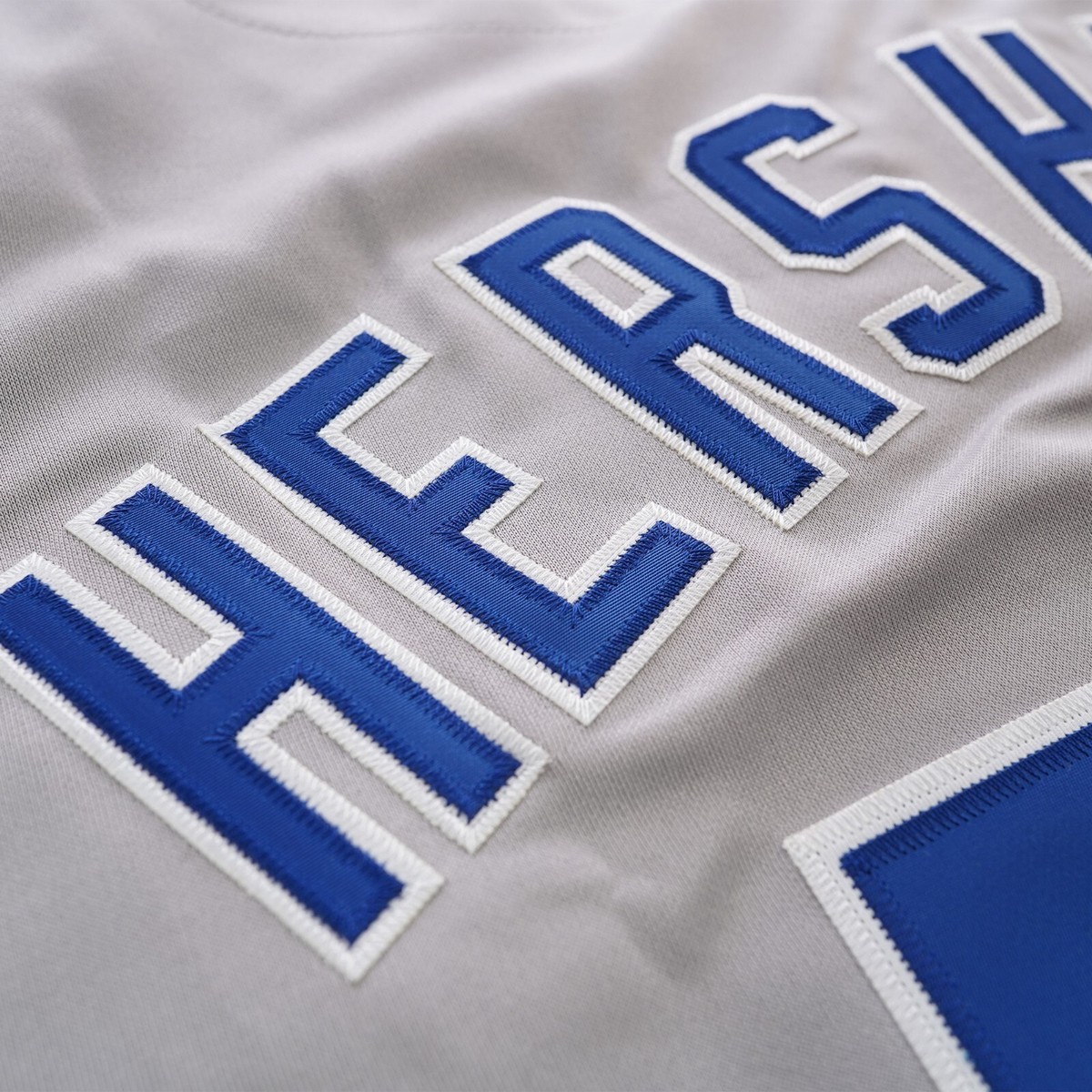 Orel Hershiser Los Angeles Dodgers 1988 World Series Grey Road