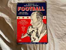 1950 Spink Sporting News Football Record And Rule Book Greasy Neale Eagles