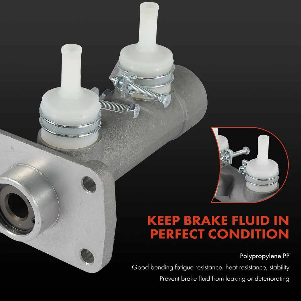 Cilindro maestro de freno para Chevy W4500 Tiltmaster Isuzu NPR 1987-1990 3,9 L 1,125" Foto 3 de 4