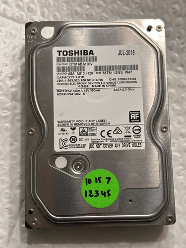 Hard Drive 1TB Loaded fresh Catalina 10 15 7 for iMac 27" 2012-2019 Toshiba & WD - Picture 5 of 5