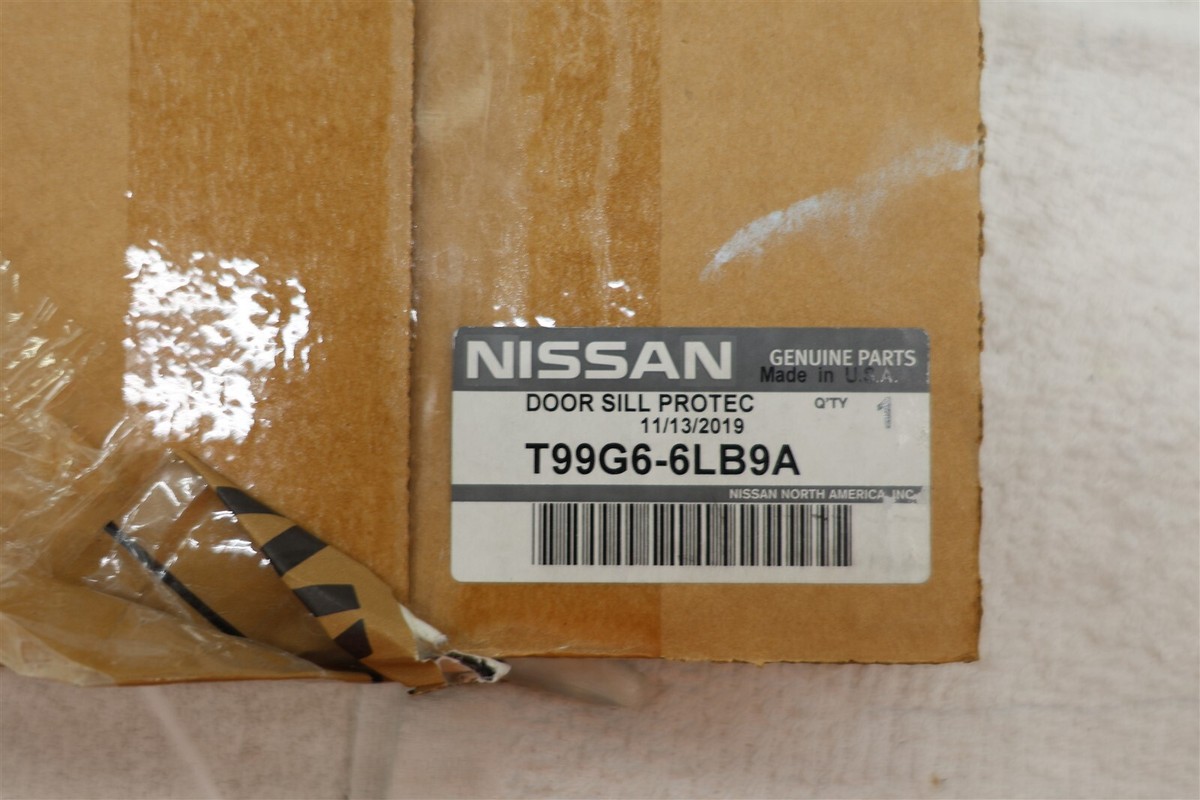 NEW OEM Interior Door Plate Protectors Metallic T99G66LB9A